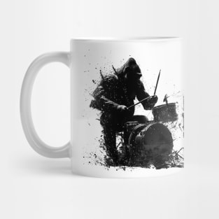 gorilla drummer Mug